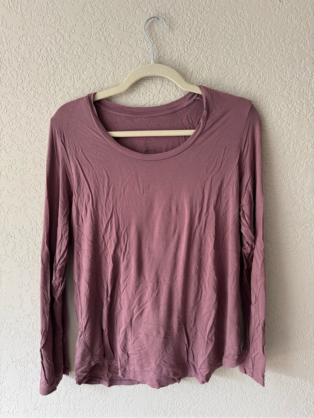 Kindred Bravely Breastfeeding Long-Sleeve Scoop Neck Top — Dusty Rose